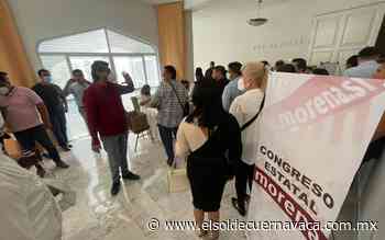 Se disputan bloques morenistas la dirigencia estatal - El Sol de Cuernavaca