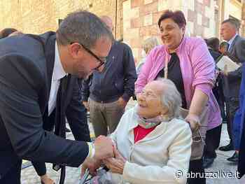 Da Sulmona all'Aquila per vedere Papa Francesco, la storia di nonna Giuseppina 107 anni - AbruzzoLive