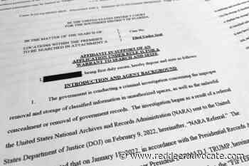FBI: Trump mixed top secret docs with magazines, other items - Red Deer Advocate