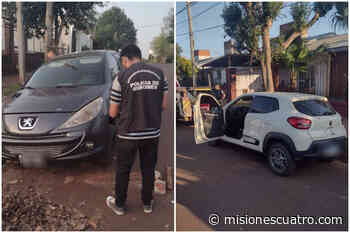 Otros dos vehículos robados en Buenos Aires recuperados en Posadas - Misiones Cuatro