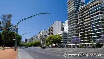 Domingo frío y soleado en la ciudad de Buenos Aires y alrededores - Télam
