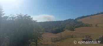 Le Ménil : un feu d'une ampleur sans précédent - Epinal infos - Epinal Infos