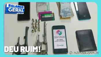 Roubo em Caçador acaba em perseguição e com trio preso em Faxinal dos Guedes - ND Mais