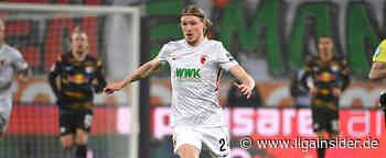 FC Augsburg: Fredrik Jensen nach Zusammenprall angeschlagen - LigaInsider