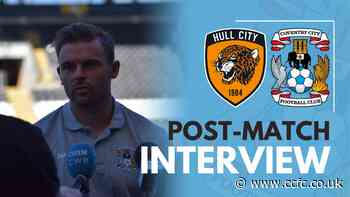 WATCH: Matty Godden Hull City Reaction - News - Coventry City