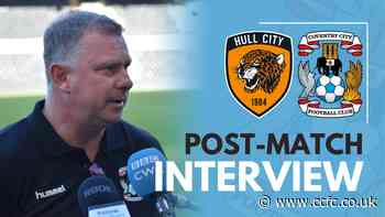 WATCH: Mark Robins Hull City Reaction - News - Coventry City
