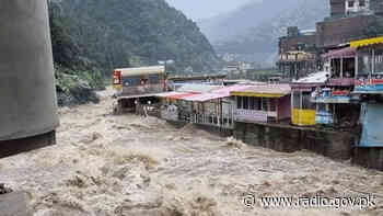 High level flood recorded in KP rivers - Radio Pakistan