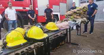 Canadian firefighters send aid to first responders in Ukraine - Global News