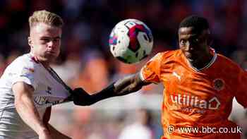 Blackpool 3-3 Bristol City: Theo Corbeanu salvages late draw for the hosts