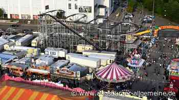 Besondere Einblicke: Von oben sieht der Plärrer noch spektakulärer aus