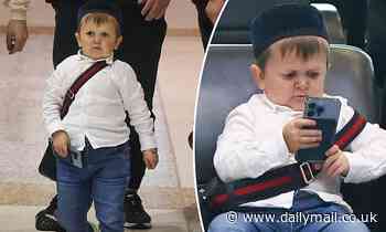 Hasbulla touches down in Sydney and is picked up by a luxury Rolls Royce ahead of his tour - Daily Mail