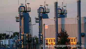 Gas: Speicher in Deutschland laut Robert Habeck bereits zu 82 Prozent gefüllt