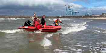 Zeebrugse redders halen onderkoeld 7-jarig meisje uit het water - KW.be - KW.be