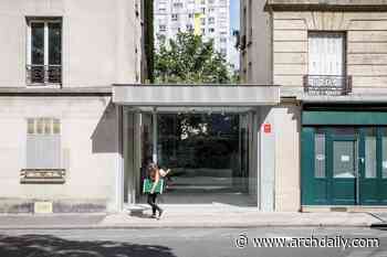 Atelier des Beaux-Arts Glacière Exhibition Showcase / Bien Urbain – atelier d'architecture - ArchDaily