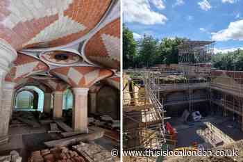 Crystal Palace Subway’s £3M restoration  ‘well underway’