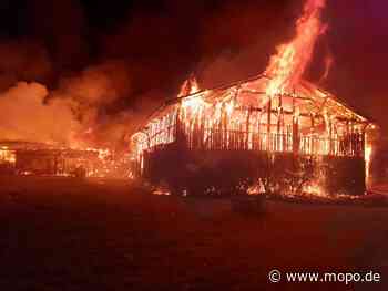Lagerhalle im Norden brennt –Millionenschaden - Mopo.de