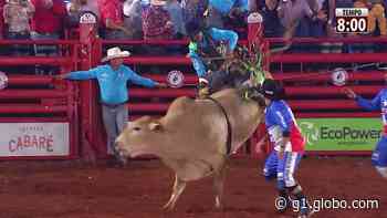 Peão de Itumirim, MG, vence Liga Nacional de Rodeio (LNR) em Barretos, SP, e quer ficar milionário nos EUA - Globo