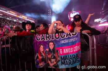 Maiara & Maraisa na Festa do Peão de Barretos 2022; FOTOS - Globo