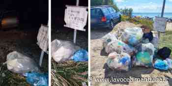 "Lo sporcaccione vien di notte", sporcizia e inciviltà nelle marine - La Voce di Manduria