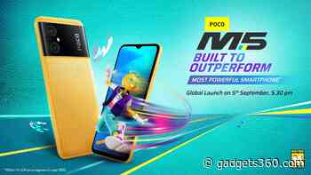 Poco M5 Launch Date Set for September 5: Expected Price, Specifications