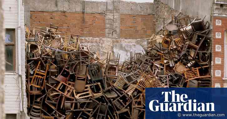 ‘Were their owners’ lives turned upside down too?’ What this tower of chairs says about Putin’s war