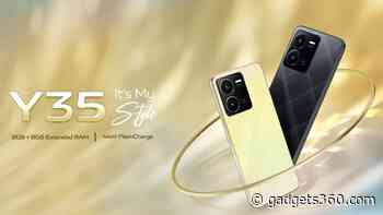 Vivo Y35 With Snapdragon 680 SoC, 44W Flash Charge Launched in India: Price, Specifications