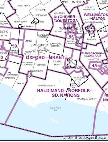 Proposal would split Brantford-Brant into three federal ridings - Brantford Expositor