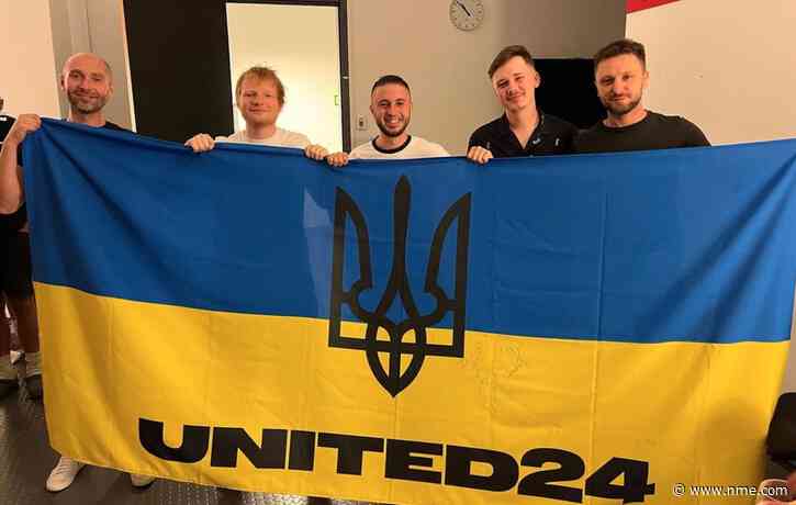 Ed Sheeran joined by Ukrainian band Antytila at Poland gig for live debut of ‘2step’ remix