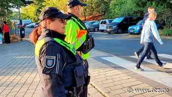 Jenaer Polizei zum Schulstart präsent