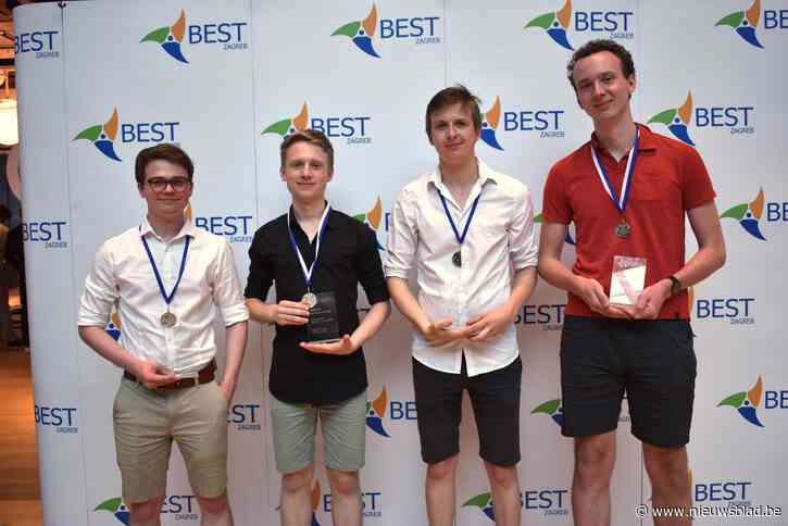 Oud-leerlingen College ten Doorn behalen zilver op grootste ingenieurscompetitie van Europa
