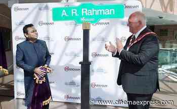 Street in Canada's Markham City named after AR Rahman; Musician pens gratitude note - cinemaexpress