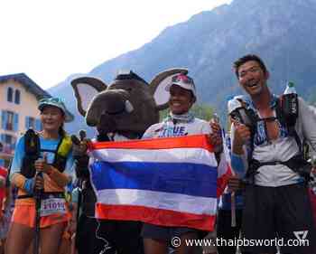 First Thai team, led by Thanathorn, completes Mont-Blanc trail run - Thai PBS World