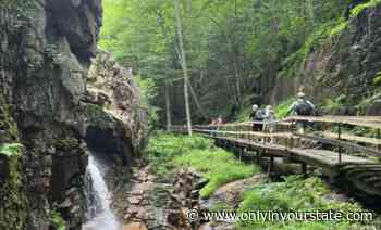The Easy 2.2-Mile Flume Gorge Trail Will Lead You Through The New Hampshire Forest - Only In Your State