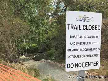 Peach Orchard Trail repair work picks up again - Penticton News - Castanet.net