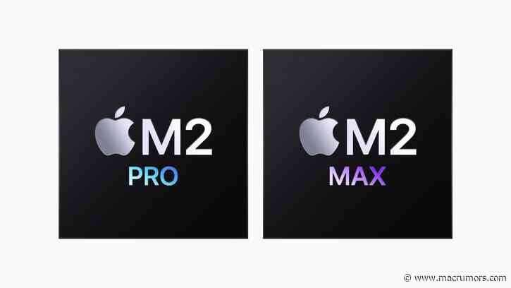 Apple Unveils M2 Pro and M2 Max Chips With 20% Faster CPU and More