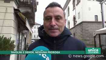 Lecco: dehor e tavolini, nessuna proroga - Unica TV