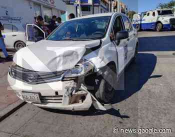 Choca patrulla de la policía estatal en el bulevar Tepic-Xalisco - Nayarit Noticias