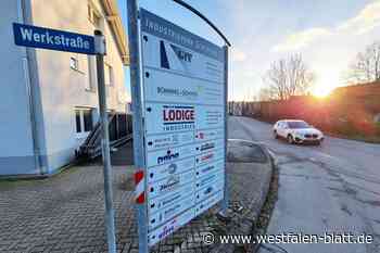 Explodierte in Scherfede ein fliegender Böller?