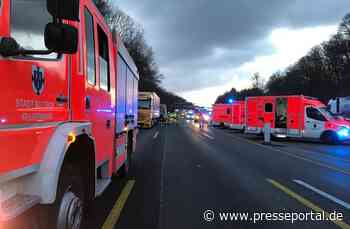 FW-BOT: Verkehrsunfall auf der A2