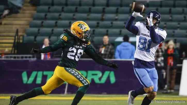 Edmonton Elks sign defensive back Harry, receiver Vandervoort to contract extensions