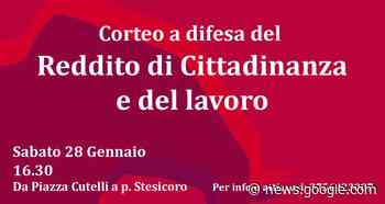 Catania, sabato 28 gennaio corteo a difesa del Reddito di ... - Catania News
