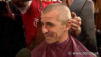 Nick Anderton: Bristol Rovers shave heads in support of Anderton's cancer diagnosis