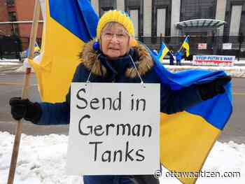 As war in Ukraine continues, so do protests outside Russian Embassy in Ottawa