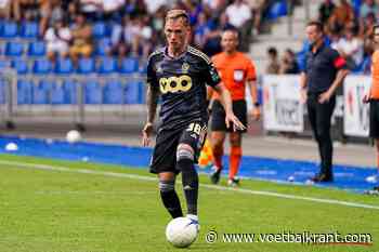 Volg Standard - KV Mechelen LIVE: schot van Schoofs op de dwarsligger