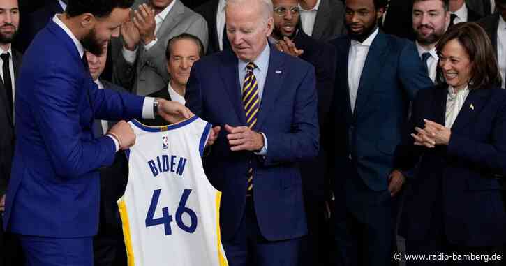 US-Präsident empfängt Golden State Warriors im Weißen Haus