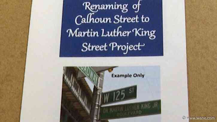 MLK Club continues effort to rename Calhoun Street