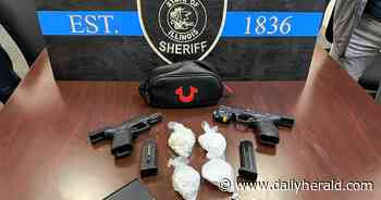 Wisconsin man arrested on drug, gun charges on I-90