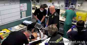 24 Hours in A&E teen Kye's cardiac arrest while playing football has viewers in tears