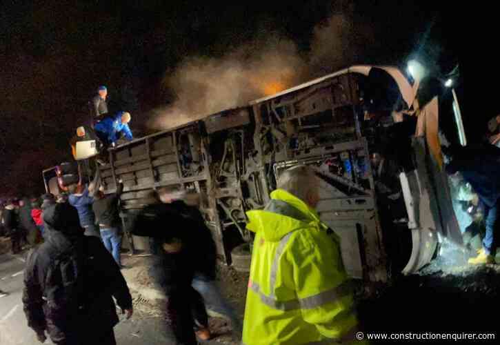 Inside Hinkley crash bus: Picture special