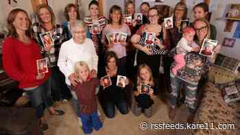 Red dress worn by two generations of girls for school photos has started its third